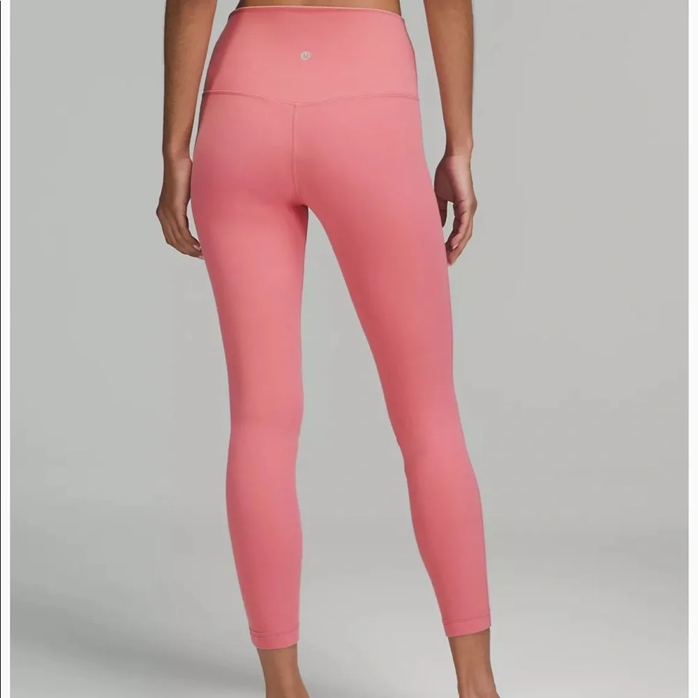 Brand NEW Lululemon high rise align pant 28” Pink Blossom NWT- Final price! - Picture 3 of 8
